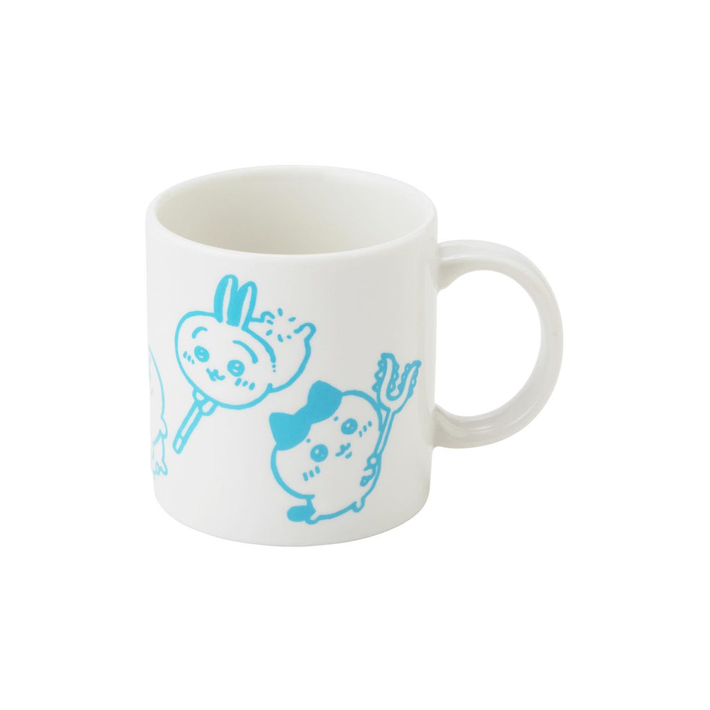 Nagano Market One Color Water -Repellent Mug (Chikawa / Hachiware / Rabbit)