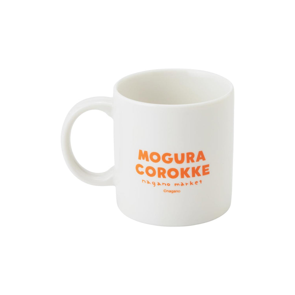 Nagano Market One Color Water -repellent Mug (Mogura Croquette)