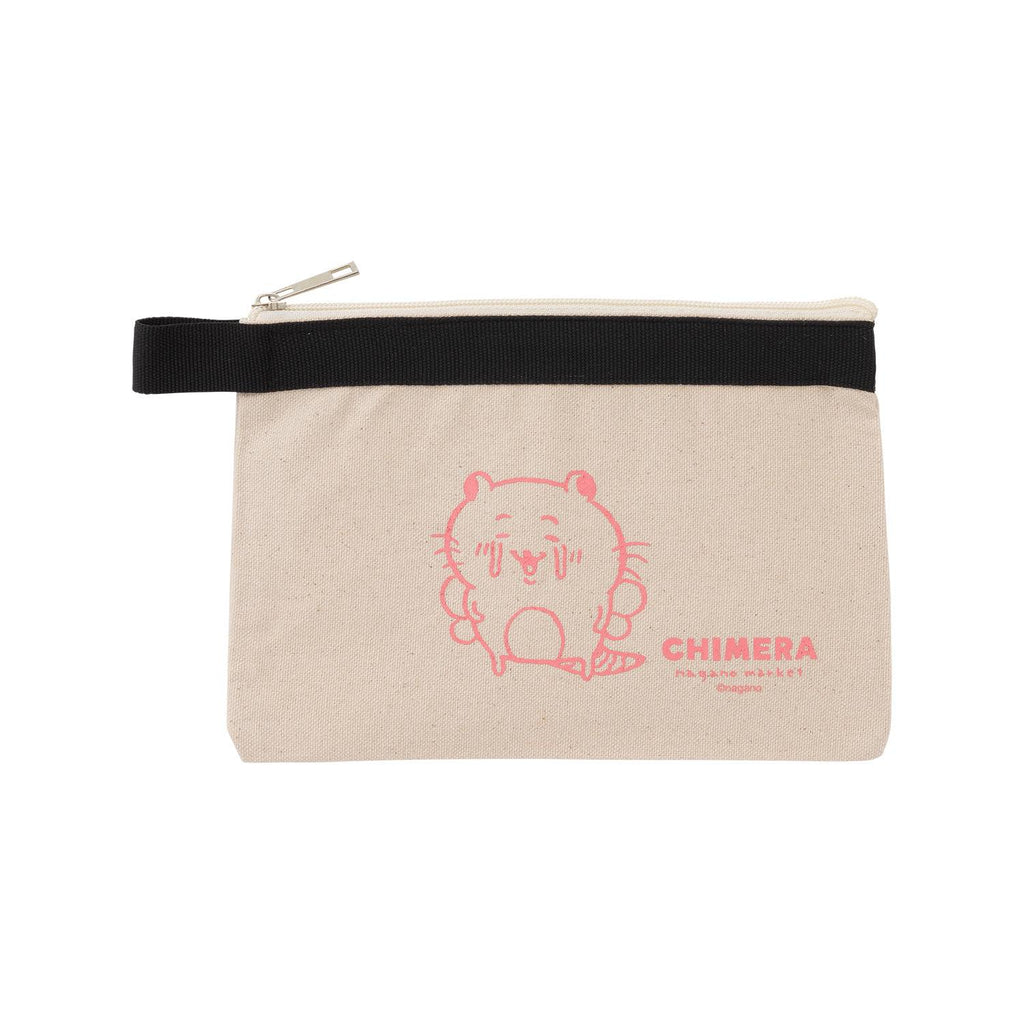 Nagano Market One Color Flat Pouch (Chimera)