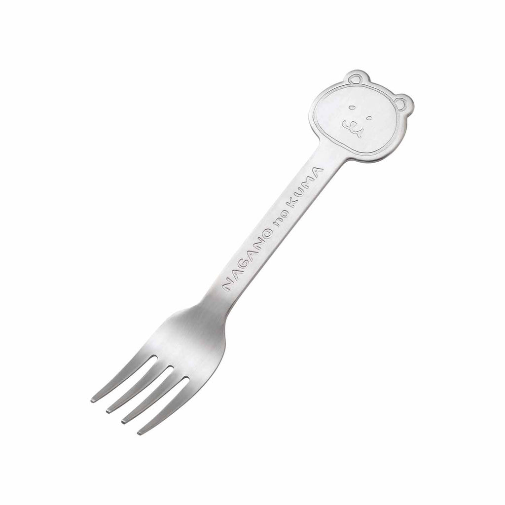 Nagano bear stainless steel fork