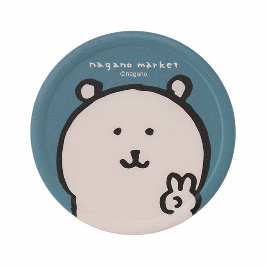 ナガノマーケット 美濃焼吸水コースター（ピース）